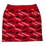 FUN & FUN gonna in maglia tinta unita stampa fantasia Rosso per Bambina FNBSW15538 ROSSO FUN & FUN 