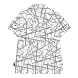 John Richmond Camicia Tinta Unita con Fantasia per Bambino RBP25093CAX BIANCO JOHN RICHMOND 
