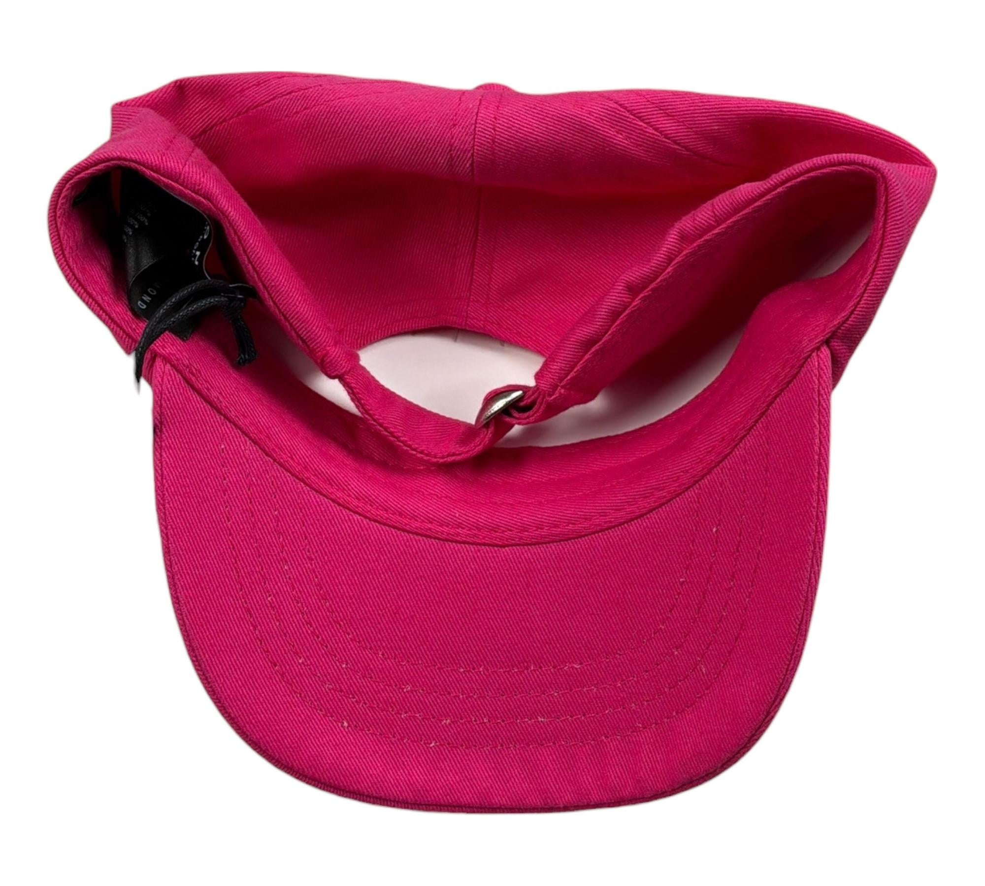 John Richmond Cappello con Visiera Tinta Unita per Bambina RGP26011BT FUXIA JOHN RICHMOND 