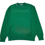 Sun68 Maglia Girocollo Tinta Unita con Logo per Bambino K33301 VERDE SUN68 