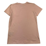 TRUSSARDI t-shirt girocollo tinta unita con stampa logo Rosa per Bambina TGA25082TS ROSA TRUSSARDI 