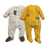 MAYORAL set tutina 2 pezzi manica lunga bicolore Giallo/beige per Neonato 2794 GIALLO/BEIGE MAYORAL 