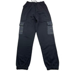 DROPSEASON2 pantalone tuta tinta unita con logo Nero per Bambino FW242K33 NERO DROPSEASON2 