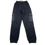 DROPSEASON2 pantalone tuta tinta unita con logo Nero per Bambino FW242K33 NERO DROPSEASON2 
