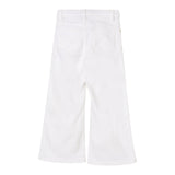 Twinset Pantalone Modello A Palazzo Tinta Unita per Bambina 251GJ2611XXX BIANCO TWINSET 