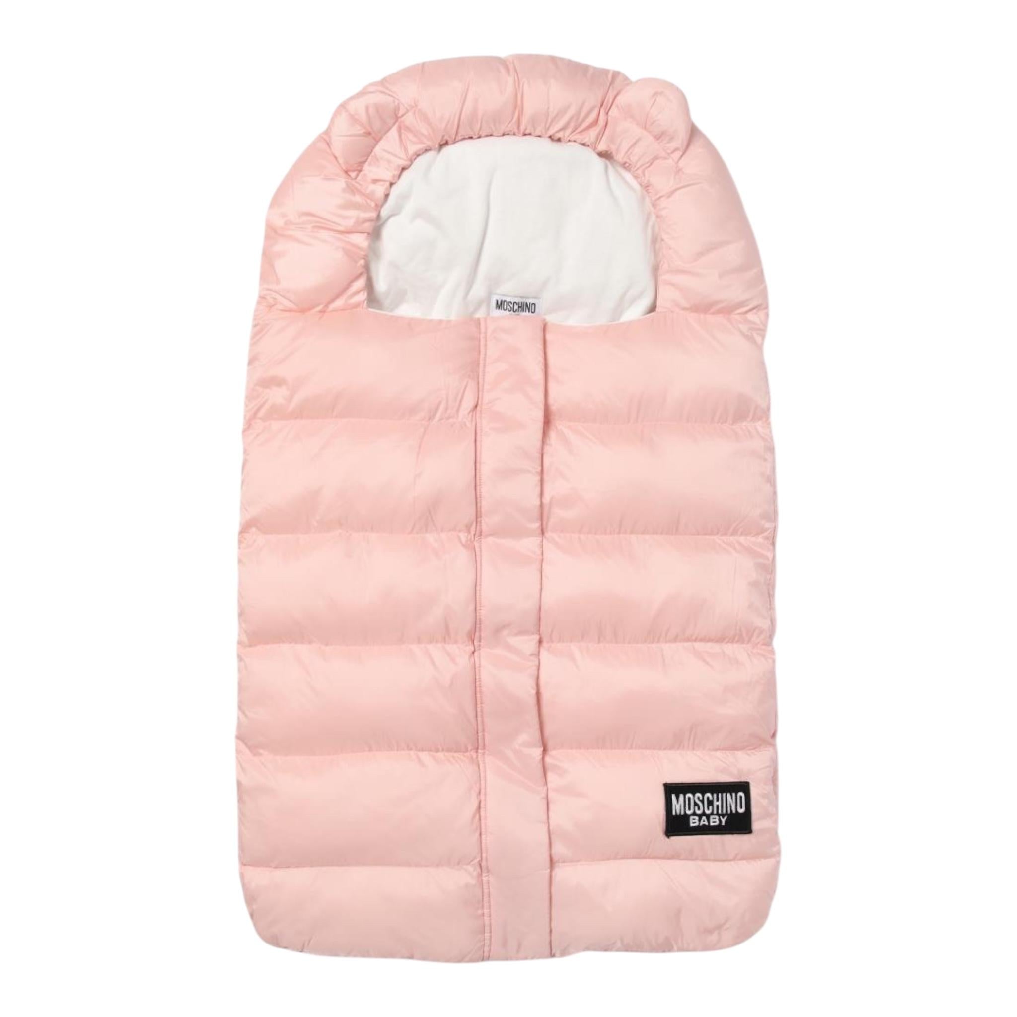 MOSCHINO sacco nanna tinta unita con bottoni Rosa per Neonata MUE00QL3A22 ROSA MOSCHINO 