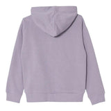 LEVI'S felpa chiusa con cappuccio tinta unita con logo Lilla per Bambina 3EL078 LILLA LEVI'S 