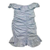 Vicolo Schlichtes Kleid mit Rüschen Hellblau für Mädchen