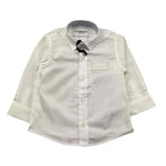 Iceberg Camicia Manica Lunga Tinta Unita con Logo per Neonato CMICE5103B PANNA ICEBERG 