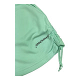 Hinnominate Einfarbige Aquagrüne Fleece-Shorts für Mädchen