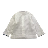 La Stupenderia Camicia Tinta Unita Manica Lunga per Bambino TJCM73 BIANCO LA STUPENDERIA 