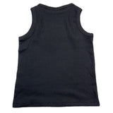 Calvin Klein Canotta Tinta Unita Giromanica con Stampa per Bambina IG0IG02871 NERO CALVIN KLEIN 