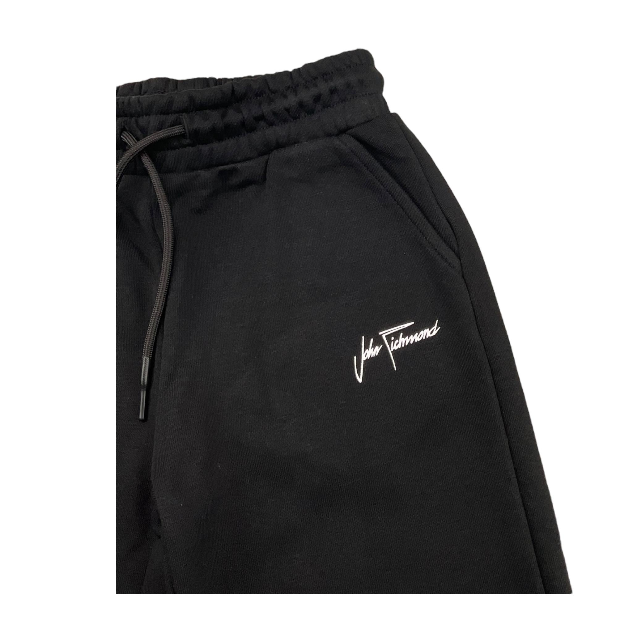 JOHN RICHMOND pantalone tinta unita modello palazzo Nero per Neonata RGA24059PANXX NERO JOHN RICHMOND 