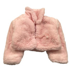 SWEET JUNIOR pelliccia tinta unita Rosa per Bambina SR865 ROSA SWEET JUNIOR 