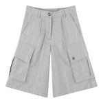 Dkny Bermuda Tinta Unita con Tasconi per Bambina D62274 GRIGIO DKNY 