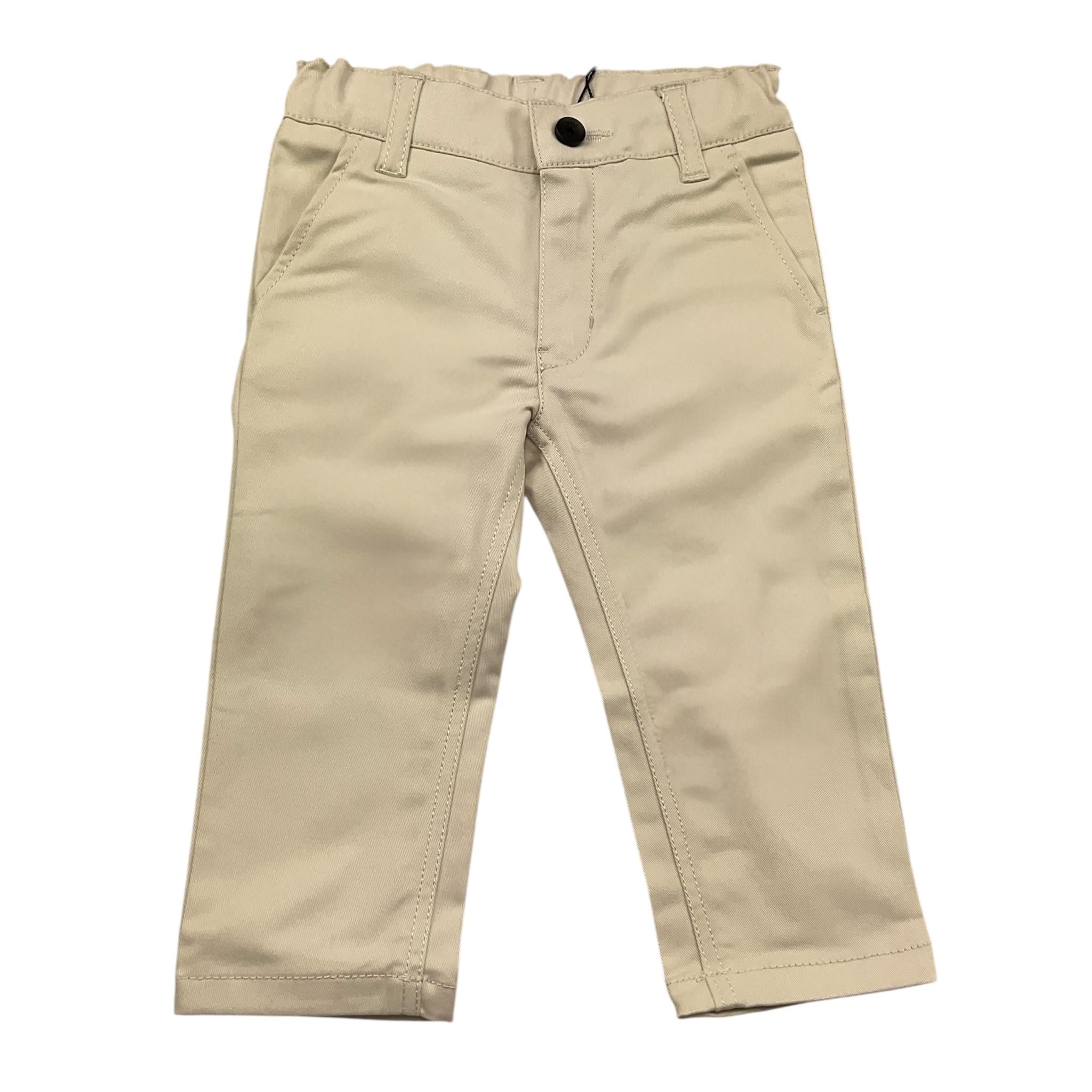 Boss Pantalone Tinta Unita con Girovita Regolabile per Neonato J52077 SABBIA BOSS 