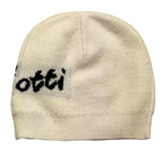 CESARE PACIOTTI cappello tinta unita con stampa logo Panna per Neonata CAP5353BX PANNA CESARE PACIOTTI 