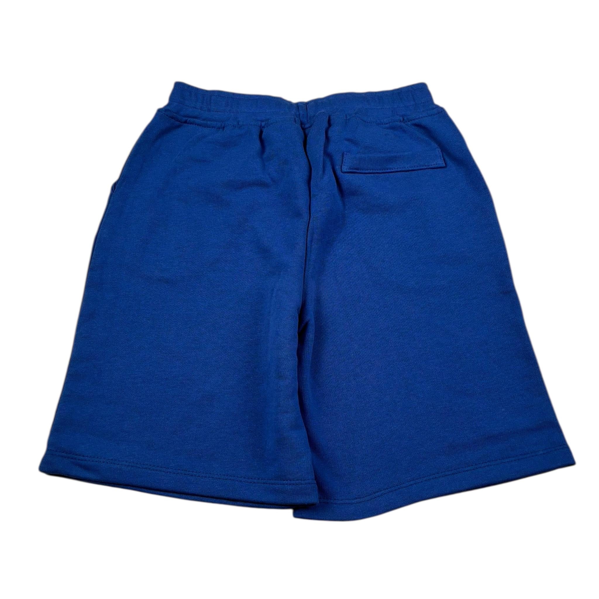 Mousse Bermuda Tinta Unita con Elastico In Vita per Bambino PIKAMARIOOO BLU MOUSSE 