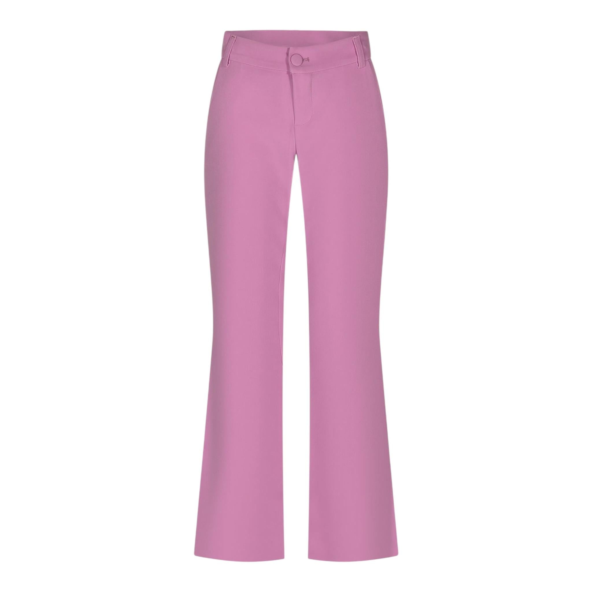 Fun & Fun Pantalone Tinta Unita Modello A Zampa per Bambina FNCJPT01018X GLICINE FUN & FUN 
