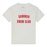 Dou Dou T-Shirt Girocollo Tinta Unita con Stampa per Bambina DW8P81 BIANCO DOU DOU 