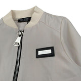 Duepuntozero Giubbino Tinta Unita con Zip per Bambino GBTASC BEIGE DUEPUNTOZERO 