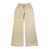 Only Schlichte Schlaghose mit verstellbarer Taille Beige für Mädchen