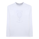 ELEVENTY shirt girocollo tinta unita con stampa Bianco per Bambino EV8P20 BIANCO ELEVENTY 