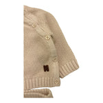 CARRE'MENT BEAU completo 2pz maglia-pantalone tinta unita Beige per Neonato Y30253 BEIGE CARRE'MENT BEAU 