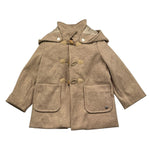PAZ RODRIGUEZ cappotto tinta unita con cappuccio  Beige per Neonato 012151004 BEIGE PAZ RODRIGUEZ 