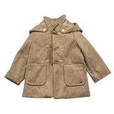 PAZ RODRIGUEZ cappotto tinta unita con cappuccio  Beige per Neonato 012151004 BEIGE PAZ RODRIGUEZ 