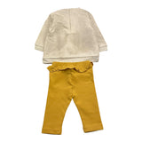 MAYORAL completo bicolore felpa-leggins con stampa Giallo per Neonata 2786 GIALLO MAYORAL 