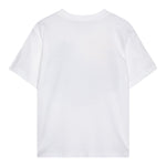 Moschino T-Shirt Girocollo Tinta Unita con Stampa per Bambino HOM050 BIANCO MOSCHINO 