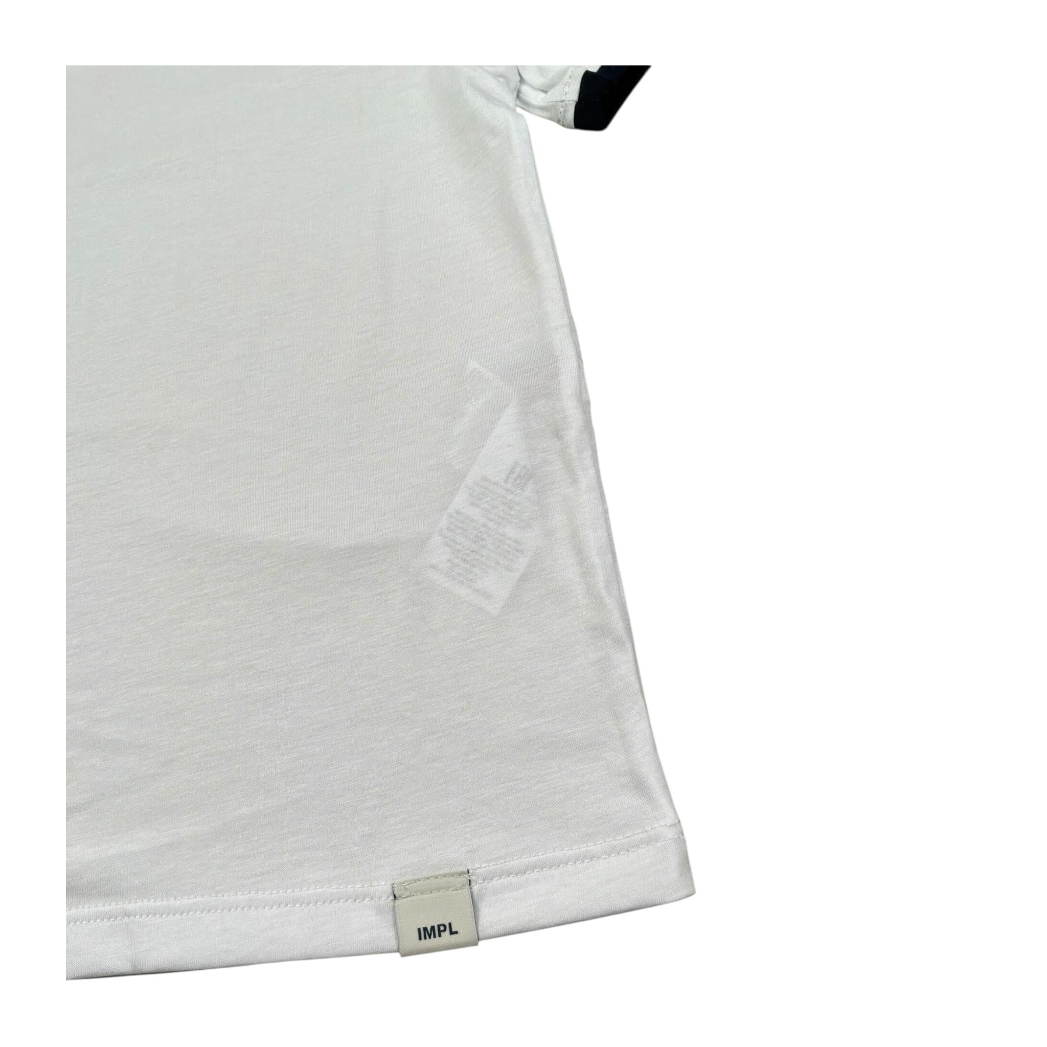 Imperial Kids T-Shirt Girocollo Tinta Unita per Bambino MB64030B75 BIANCO IMPERIAL KIDS 