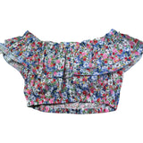 Monnalisa Top Mezza Manica Stampa Fantasia Floreale per Bambina 419301 MULTICOLOR MONNALISA 