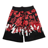 Neil Barrett Einfarbige Trainingsanzug-Bermudashorts mit elastischer Taille Schwarz für Jungen