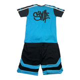 Yours Complete T-Shirt - Bermudablau für Kinder