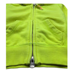Sun68 Felpa con Zip E Cappuccio Tinta Unita per Bambino F31304 GIALLO FLUO SUN68 
