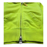 Sun68 Felpa con Zip E Cappuccio Tinta Unita per Bambino F31304 GIALLO FLUO SUN68 