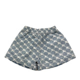 Burberry Short Tinta Unita con Fantasia per Bambina 8072984 BLU BURBERRY 