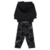 ICEBERG completo 2 pezzi felpa-leggins Nero per Bambina COMICE5356B NERO ICEBERG 