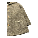 LALALU' cappotto in spugna tinta unita con cappuccio Verde per Neonato GIL11N VERDE LALALU' 