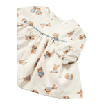 MAYORAL abito tinta unita con stampa  Beige per Neonata 2810X BEIGE MAYORAL 