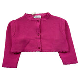 Nanan Einfarbiger Fuchsia Bolero für Baby Mädchen