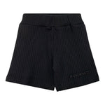 Hinnominate Short Tinta Unita con Logo per Bambina 3646S00080 NERO HINNOMINATE 