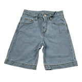 John Richmond Bermuda In Denim Tinta Unita con Logo per Bambino RBP25031BE AZZURRO JOHN RICHMOND 