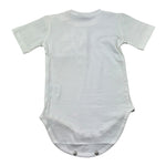 Manuel & Frank Body Mezza Manica Tinta Unita per Neonato MF7223I PANNA MANUEL & FRANK 