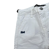 Daniele Alessandrini Bemruda tinta unita con Girovita Regolabile Bianco per Neonato 129P0834 BIANCO DANIELE ALESSANDRINI 