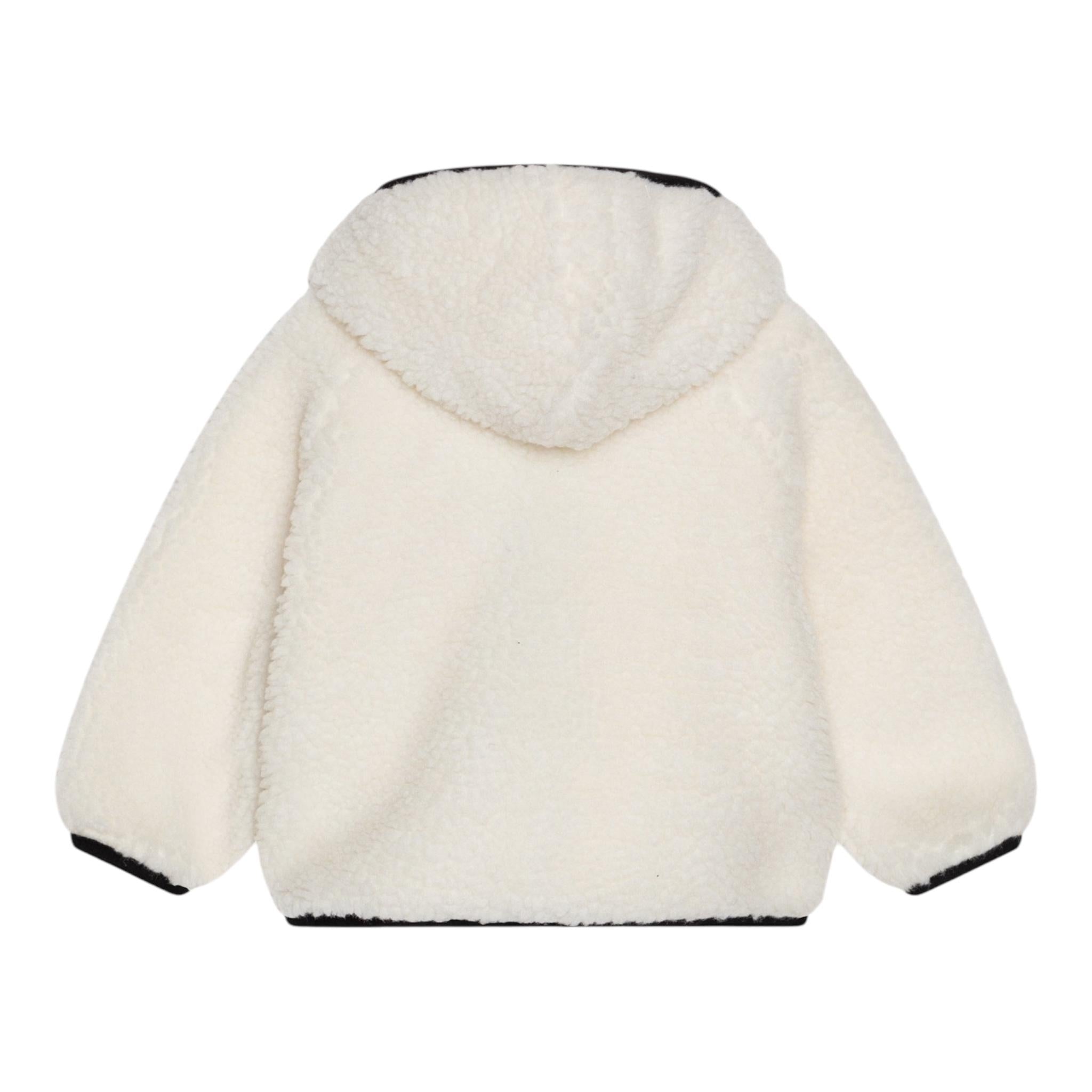 DIESEL giubbino teddy tinta unita cn cappuccio Panna per Neonato K00557 PANNA DIESEL 