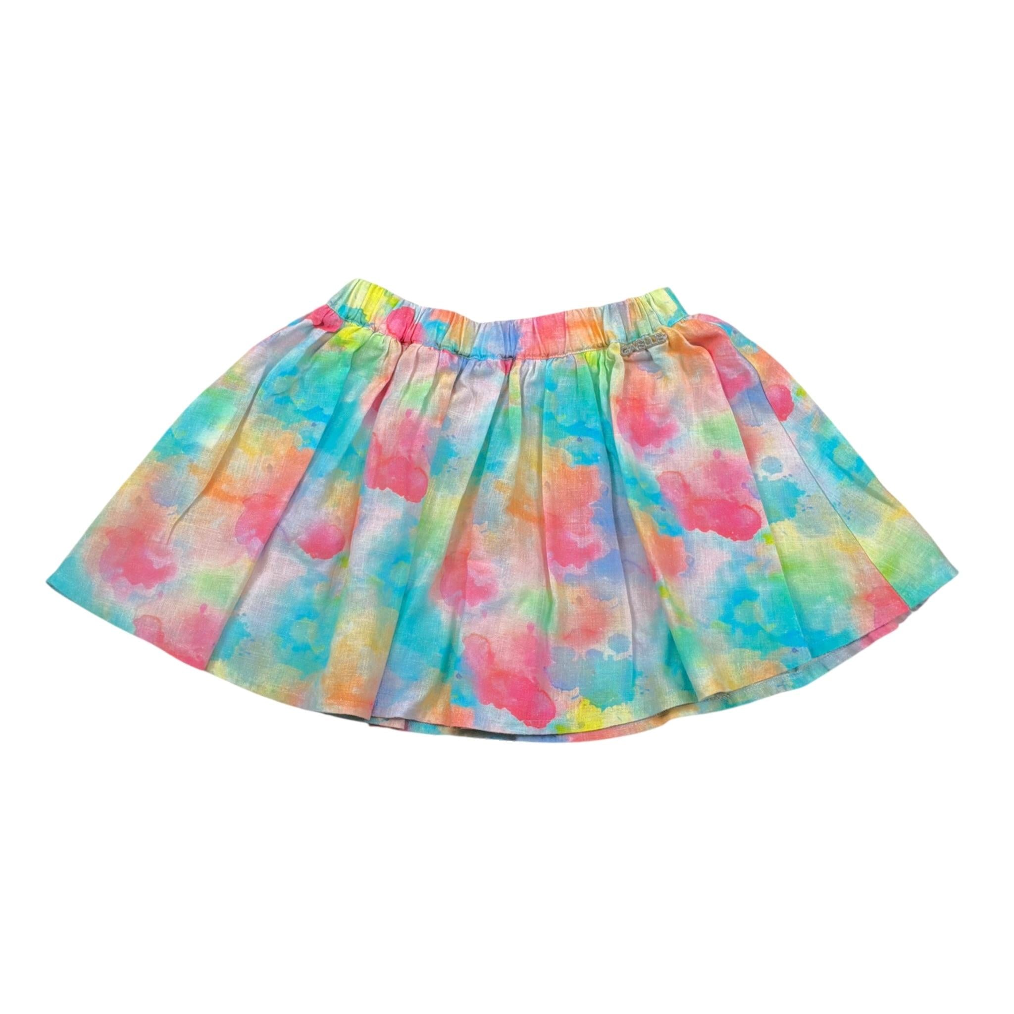 Gaelle Gonna Multicolor con Elastico In Vita Multicolor per Bambina 2746G00458 MULTICOLOR GAELLE 