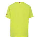 Saint Barth T-Shirt Girocollo Tinta Unita con Stampa Spiderman per Bambino SPIDERMAN GIALLO FLUO SAINT BARTH 